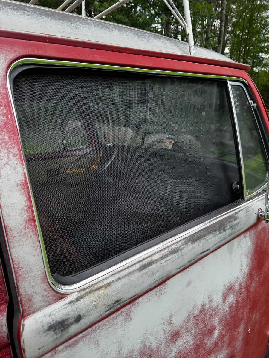 Bus Window Bug Screen Burn Slow Bus Insect Screen Kit – Surfside Burger Bar