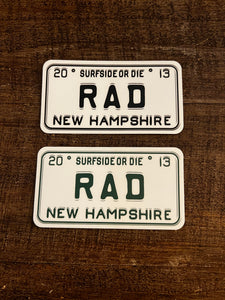RAD Surfside Sticker